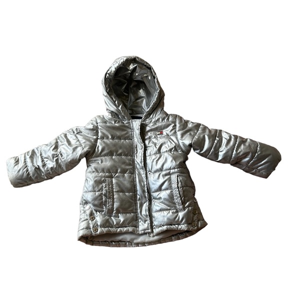 TOMMY HILFIGER Girls puffer jacket - Picture 1 of 5